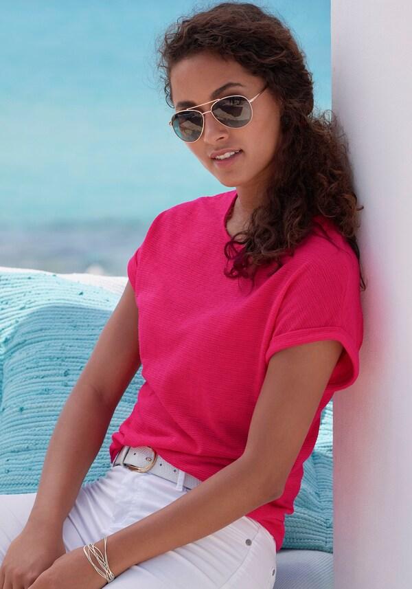 Patrizia Dini By Heine T-shirt Koraal