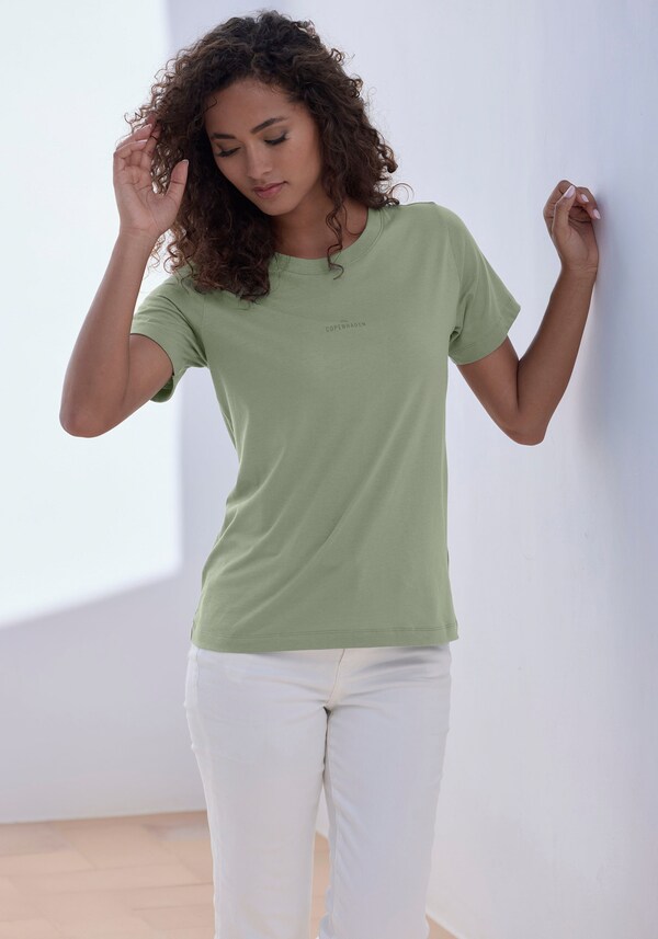 Patrizia Dini By Heine T-shirt Light Olive