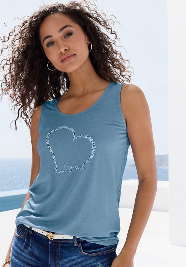 Patrizia Dini By Heine Top Lichtblauw