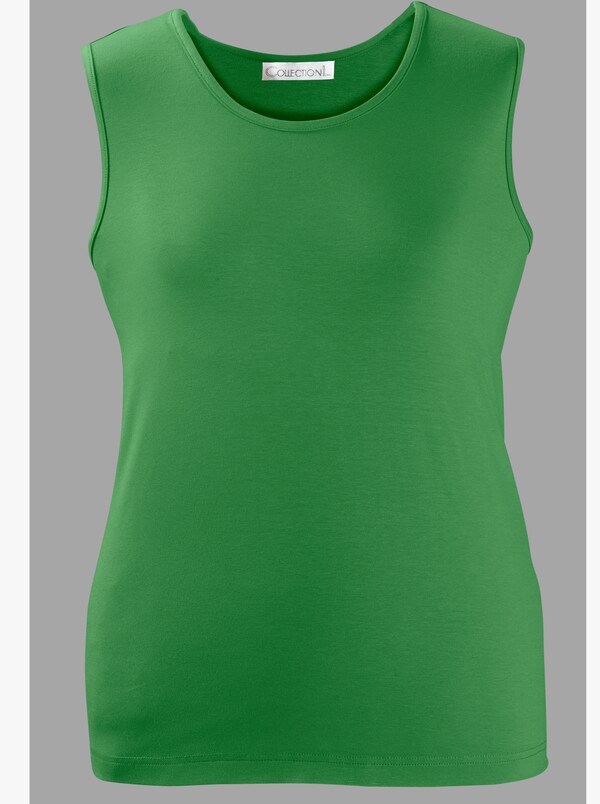 Patrizia Dini By Heine Top Met Ronde Hals Groen