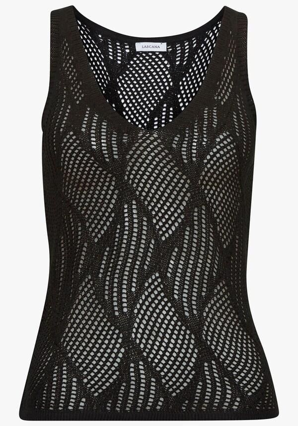 Patrizia Dini By Heine Tricottop Zwart