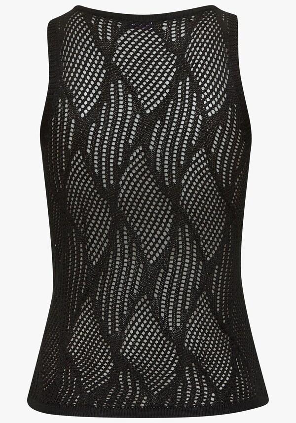 Patrizia Dini By Heine Tricottop Zwart