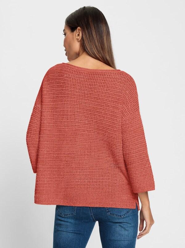 Patrizia Dini By Heine Pullover Met Ronde Hals Terra