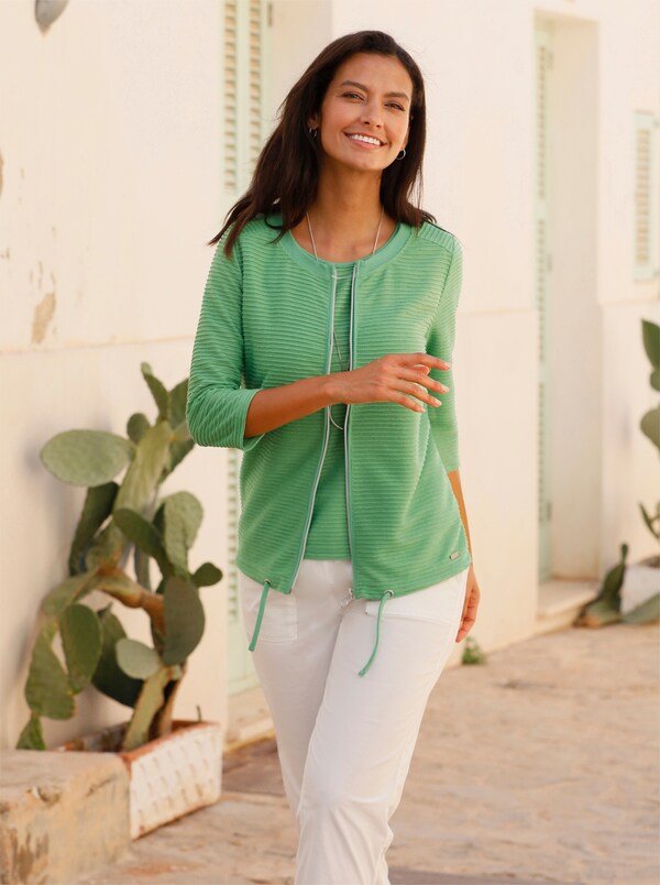 patrizia dini by heine Set shirts van structuurmateriaal appel