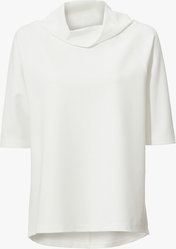 Patrizia Dini By Heine Shirt Met 3/4-mouwen En Langer Rugpand Ecru
