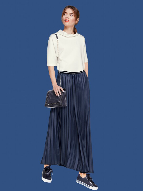 patrizia dini by heine Shirt met 3/4-mouwen en langer rugpand ecru