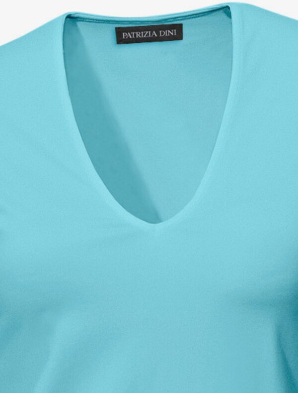 Patrizia Dini By Heine Shirt Met Halflange Mouwen Turquoise