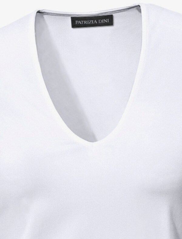 Patrizia Dini By Heine Shirt Met Halflange Mouwen Wit