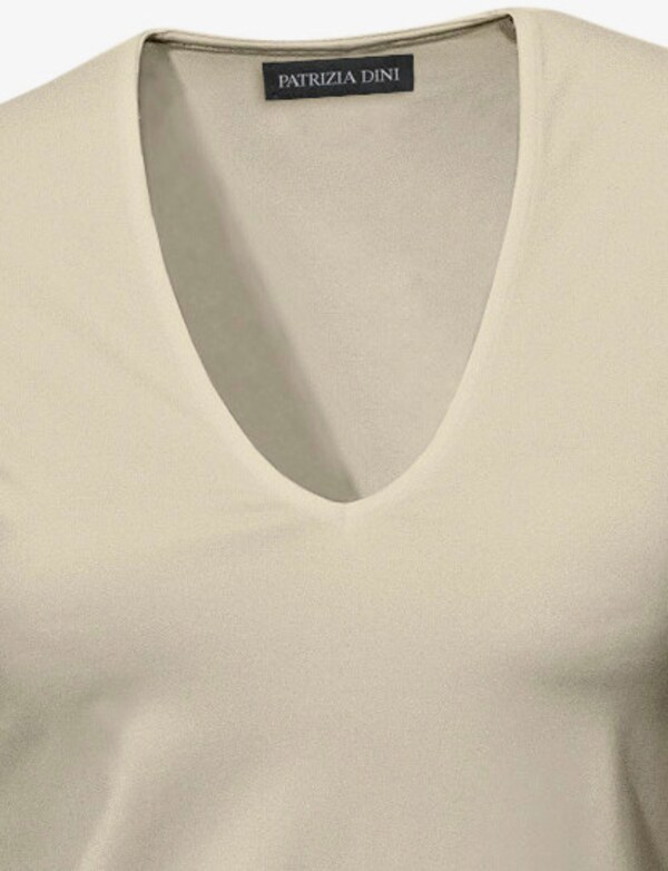 Patrizia Dini By Heine Shirt Met Halflange Mouwen Zand