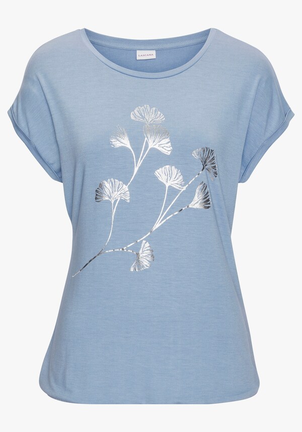 Patrizia Dini By Heine Shirt Met Korte Mouwen Lichtblauw