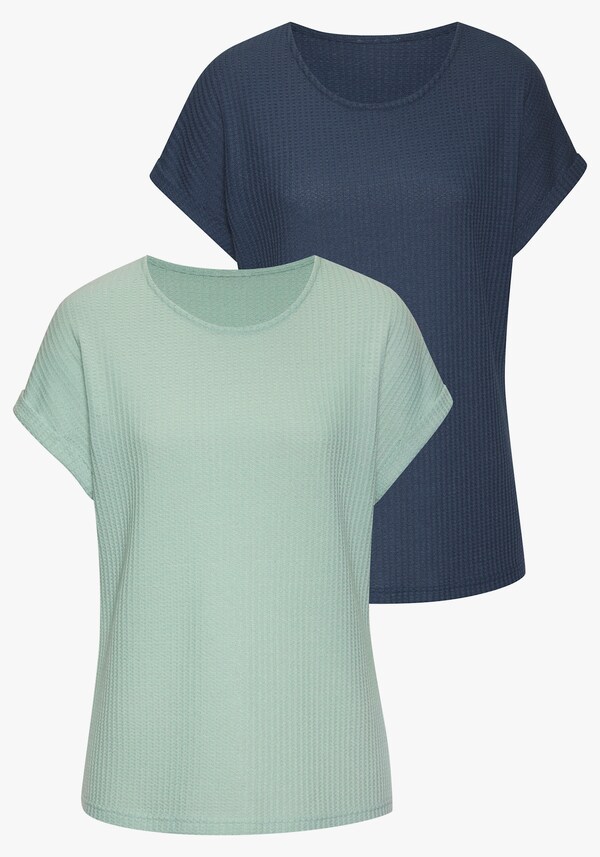 patrizia dini by heine Shirt met korte mouwen mint blauw
