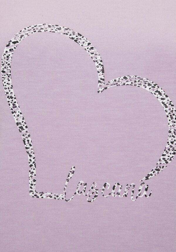 Patrizia Dini By Heine Shirt Met Korte Mouwen Paars