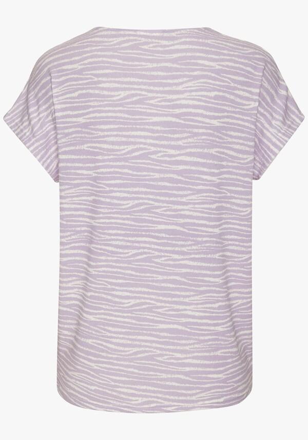 Patrizia Dini By Heine Shirt Met Korte Mouwen Paars