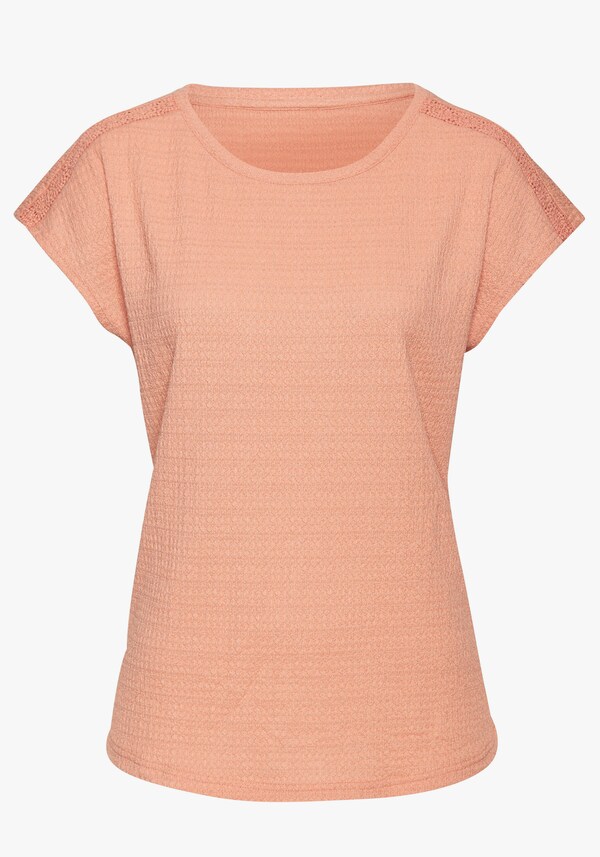 Patrizia Dini By Heine Shirt Met Korte Mouwen Peach