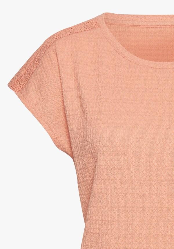 Patrizia Dini By Heine Shirt Met Korte Mouwen Peach
