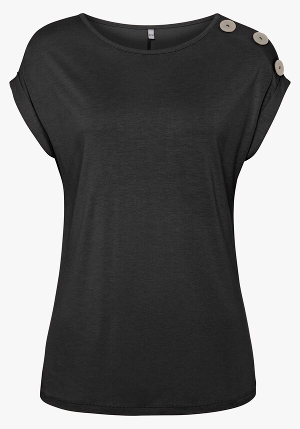 Patrizia Dini By Heine Shirt Met Korte Mouwen Zwart