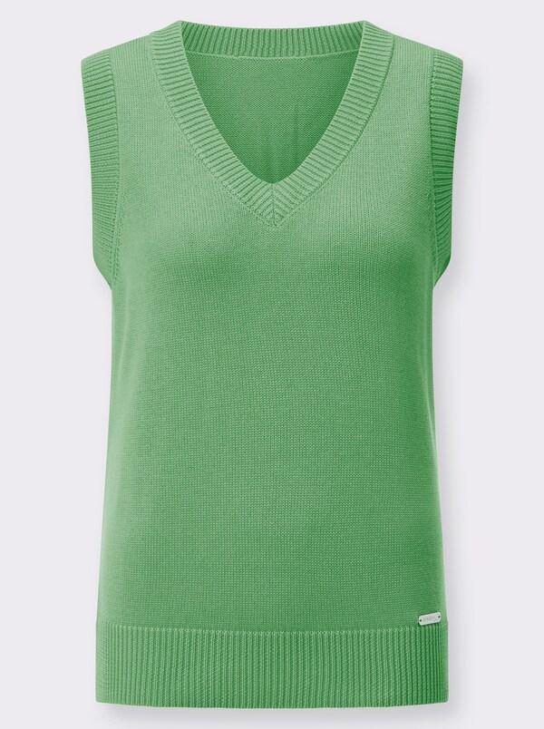 Patrizia Dini By Heine Slip-over Met Ribboorden Appel