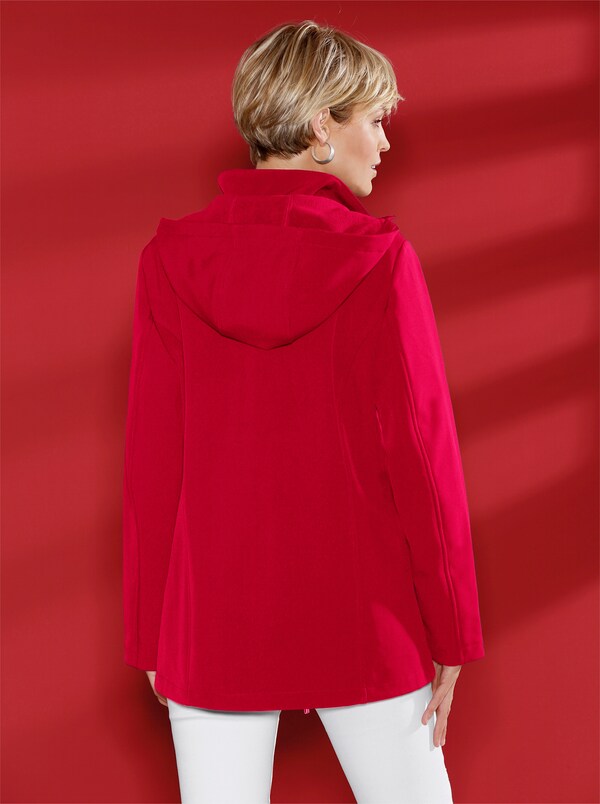 Patrizia Dini By Heine Softshell-jack Winddicht Ademend Rood