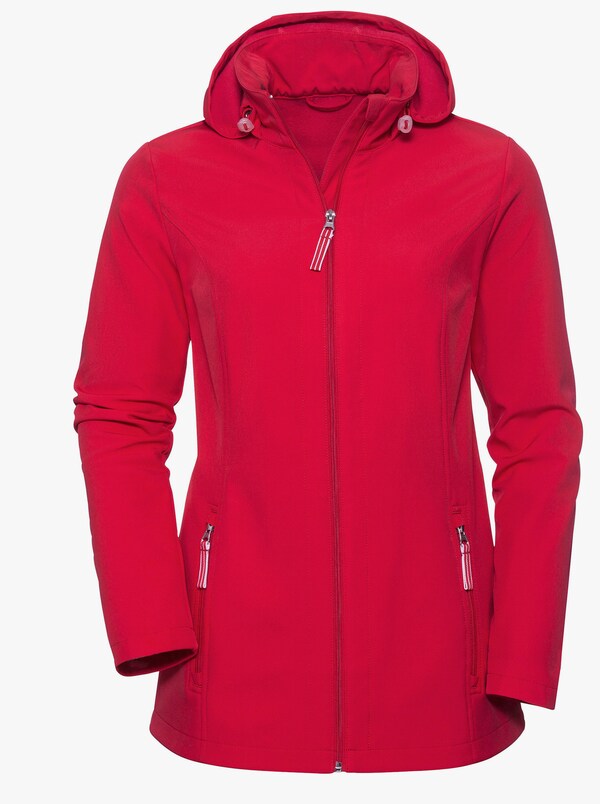 Patrizia Dini By Heine Softshell-jack Winddicht Ademend Rood