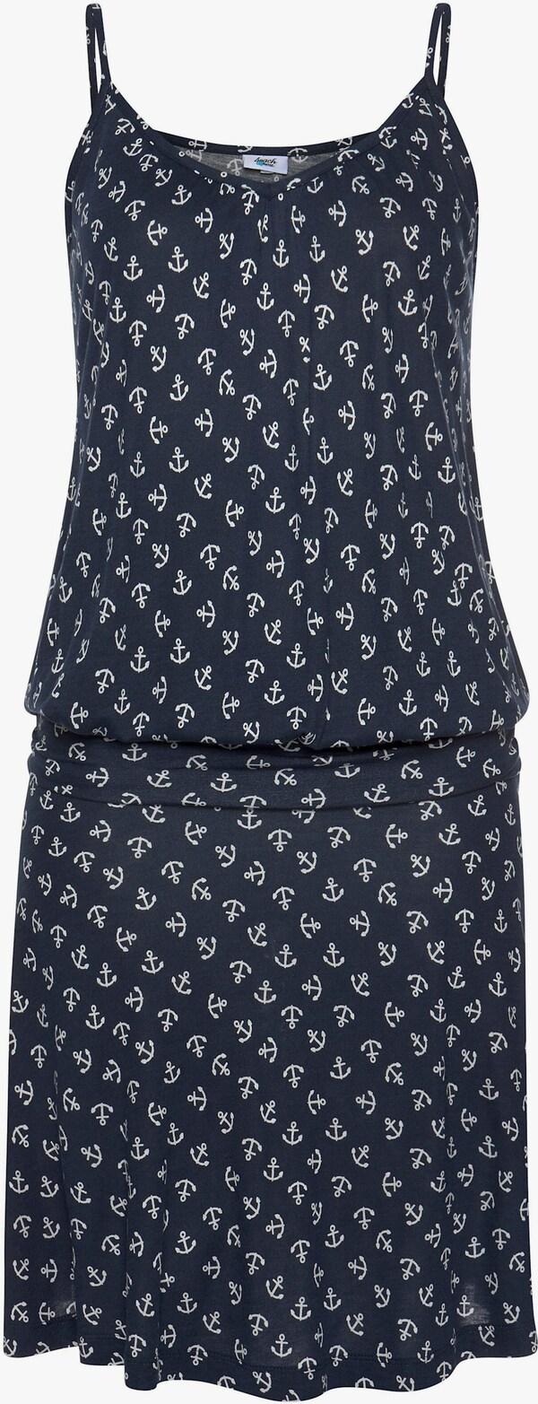 Patrizia Dini By Heine Strandjurk Blauw/wit Geprint