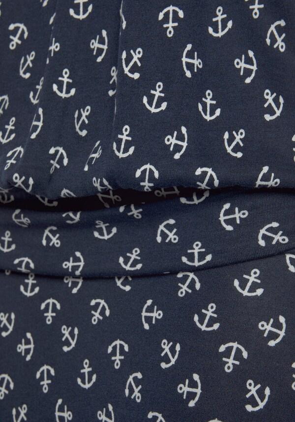 Patrizia Dini By Heine Strandjurk Blauw/wit Geprint