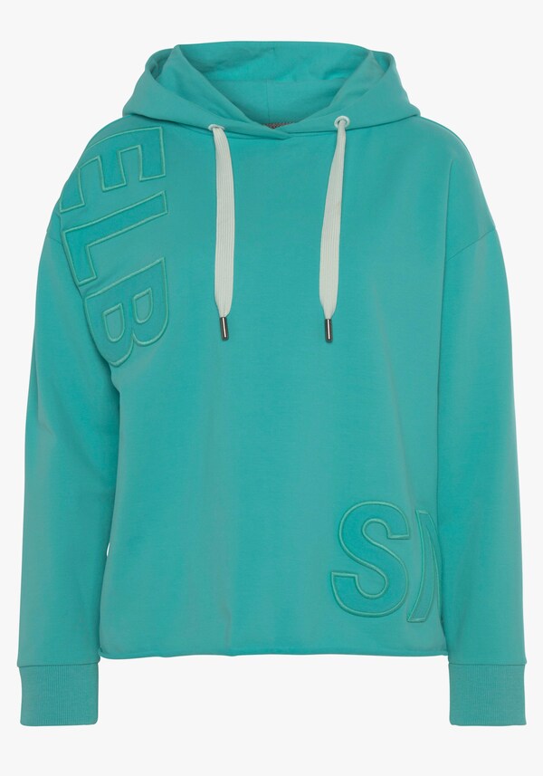 Patrizia Dini By Heine Sweatshirt Met Capuchon Aqua