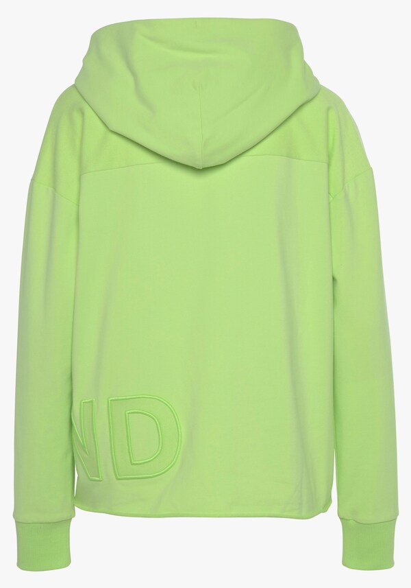 Patrizia Dini By Heine Sweatshirt Met Capuchon Limoen