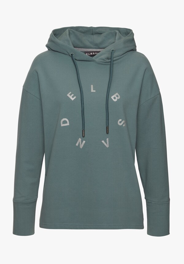 Patrizia Dini By Heine Sweatshirt Met Capuchon Petrol