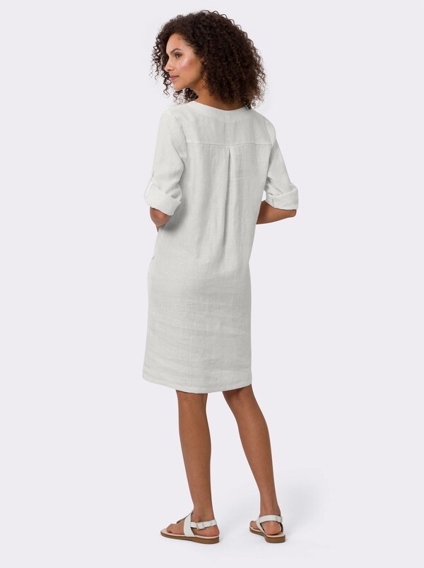 Patrizia Dini By Heine Tuniekjurk Van Puur Linnen Wit