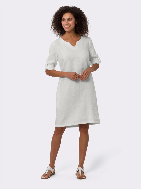 patrizia dini by heine Tuniekjurk van puur linnen wit