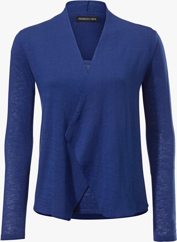 Patrizia Dini By Heine Twinset Van Puur Katoen Koningsblauw