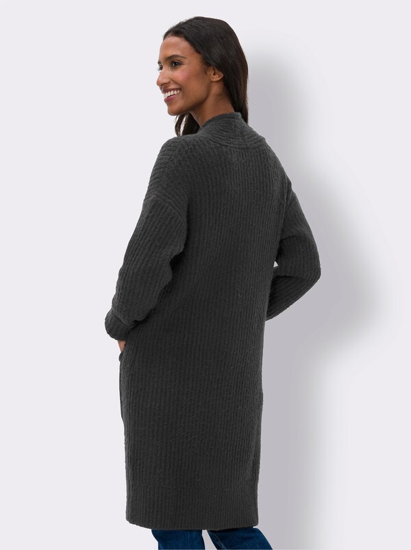 Patrizia Dini By Heine Vest Met Opgestikte Zakken Zwart