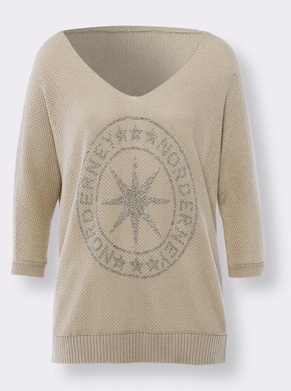 Patrizia Dini By Heine Vleermuistrui Met Siersteentjes Zand Gemêleerd