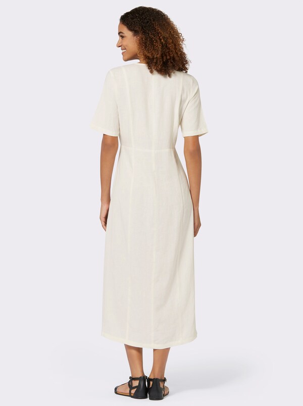 Patrizia Dini By Heine Zomerjurk Knopen In Hoornlook Champagne