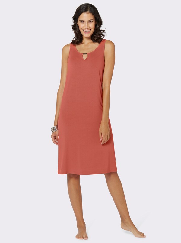 Patrizia Dini By Heine Zomerjurk Met Siergesp Terracotta