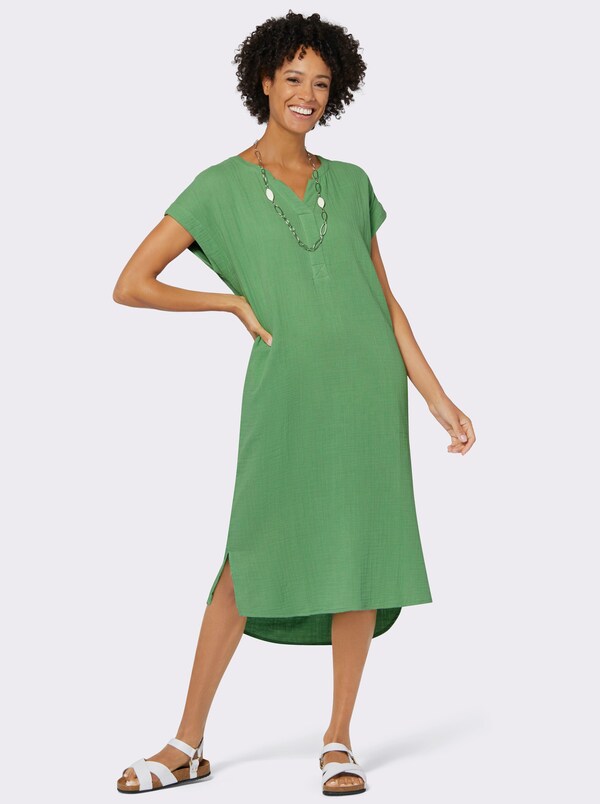 Patrizia Dini By Heine Zomerjurk Van Mousseline Appel