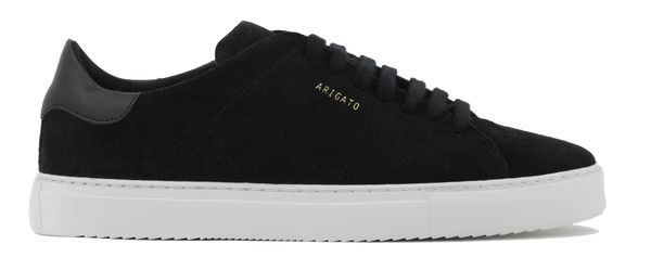 paul warmer AXEL ARIGATO CLEAN 90 SUEDE BLACK WHITE