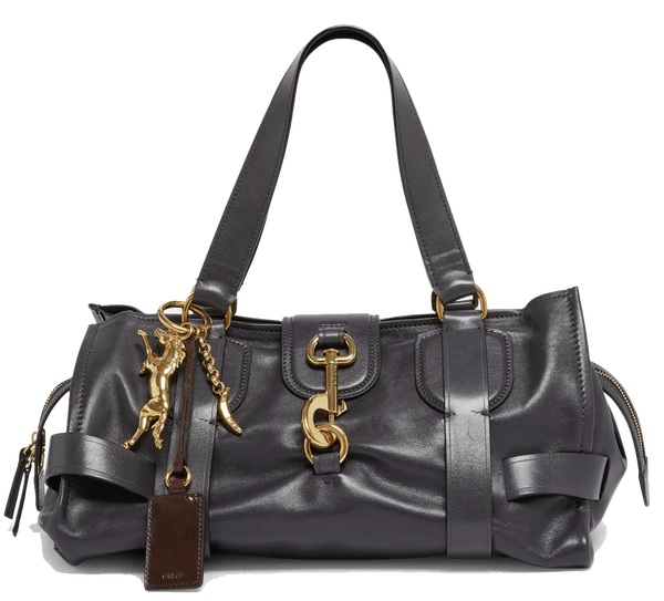Paul Warmer CHLOE KERALA 25 DAY BAG SMALL BLACK NAVY