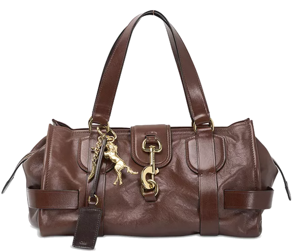 paul warmer CHLOE KERALA 25 DAY BAG SMALL DARK EBONY