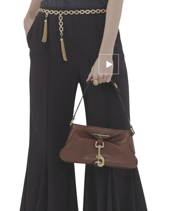 Paul Warmer CHLOE KERALA 25 SHOULDER BAG MINI DARK EBONY