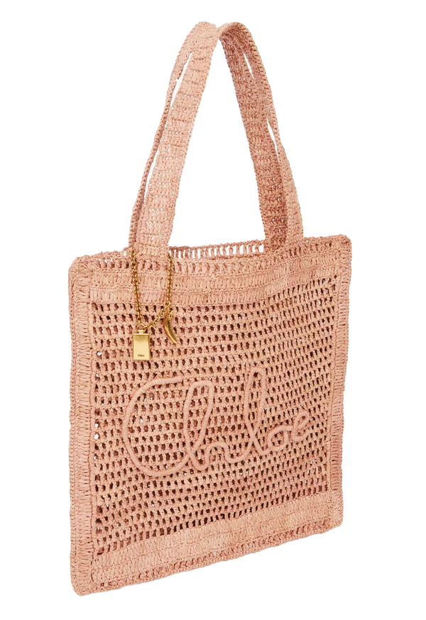 Paul Warmer CHLOE SUMMER BANANA TOTE BAG SUMMERY BEIGE