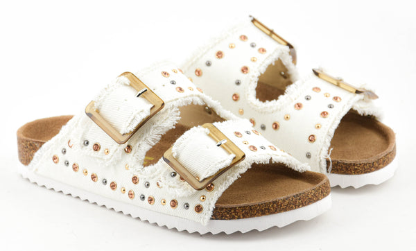 Paul Warmer COLORS OF CALIFORNIA TWO BUCKLE DENIM ICE