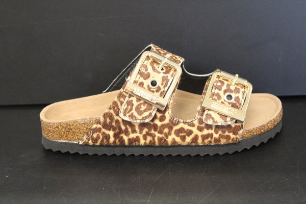 Paul Warmer COLORS OF CALIFORNIA TWO BUCKLE LEOPARD