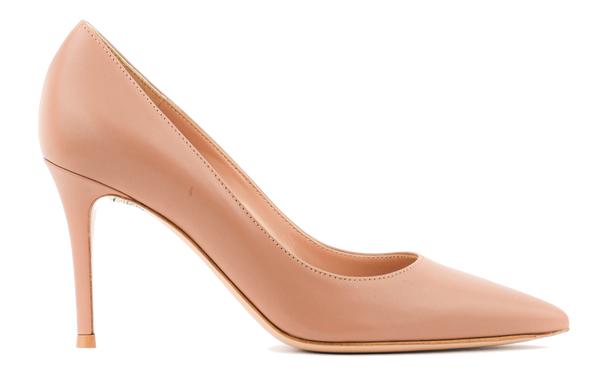 paul warmer GIANVITO ROSSI GIANVITO 85 PUMP PRALINE