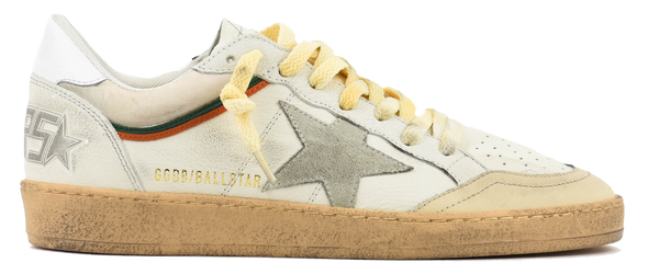 paul warmer GOLDEN GOOSE BALLSTAR WOOD ASH GOLD FLAME