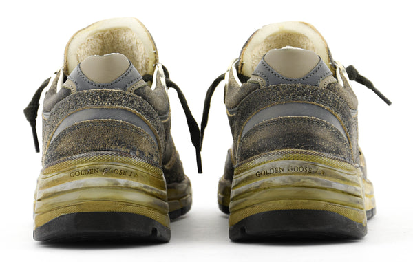 Paul Warmer GOLDEN GOOSE RUNNING DAD BLACK SILVER KAKI