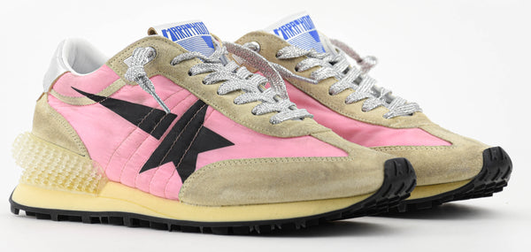Paul Warmer GOLDEN GOOSE RUNNING MARATHON PINK GOLD SILVER