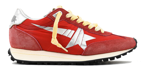 paul warmer GOLDEN GOOSE RUNNING MARATHON RED SILVER