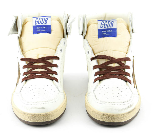 Paul Warmer GOLDEN GOOSE SKYSTAR WHITE BEIGE CHOCOLAT