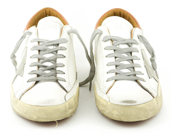 Paul Warmer GOLDEN GOOSE SUPER STAR WHITE LIGHT BROWN